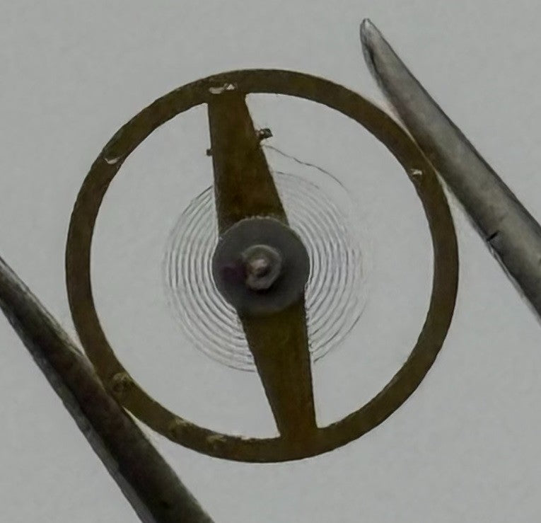 GSW 60 66 Balance Wheel Complete And Spring 5½’’’ 1068 Watch Movement Parts NOS