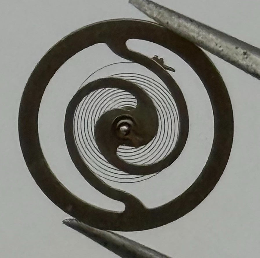 RL 7013 Balance Wheel Complete And Spring 10½’’’ 5068 Watch Movement Parts NOS