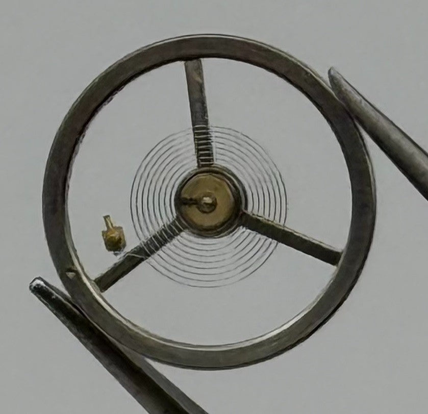 Ebosa 65 68 Balance Wheel Complete And Spring 10½''' 4451 Watch Movement Parts