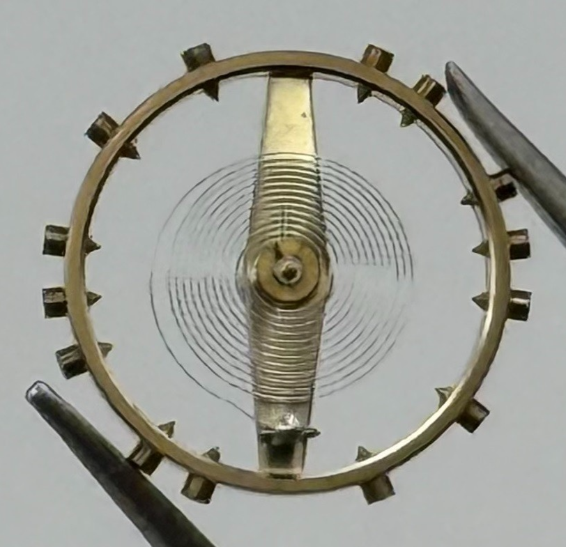 MST 352 Balance Wheel Complete And Spring Renata 687 M Watch Movement Parts NOS