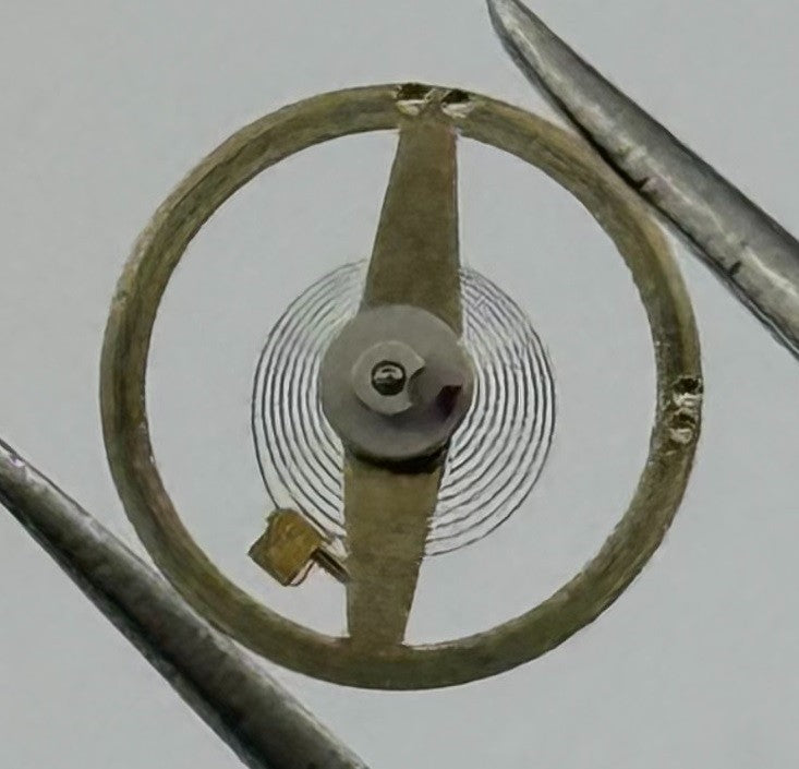 BFG 930 Balance Wheel Complete And Spring 7¾’’’ Renata 1310 Watch Movement Parts