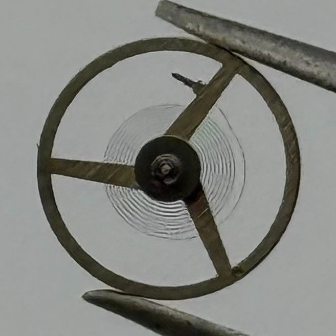AS 976 1012 Balance Wheel Complete And Spring 5’’’ 1426 Watch Movement Parts NOS