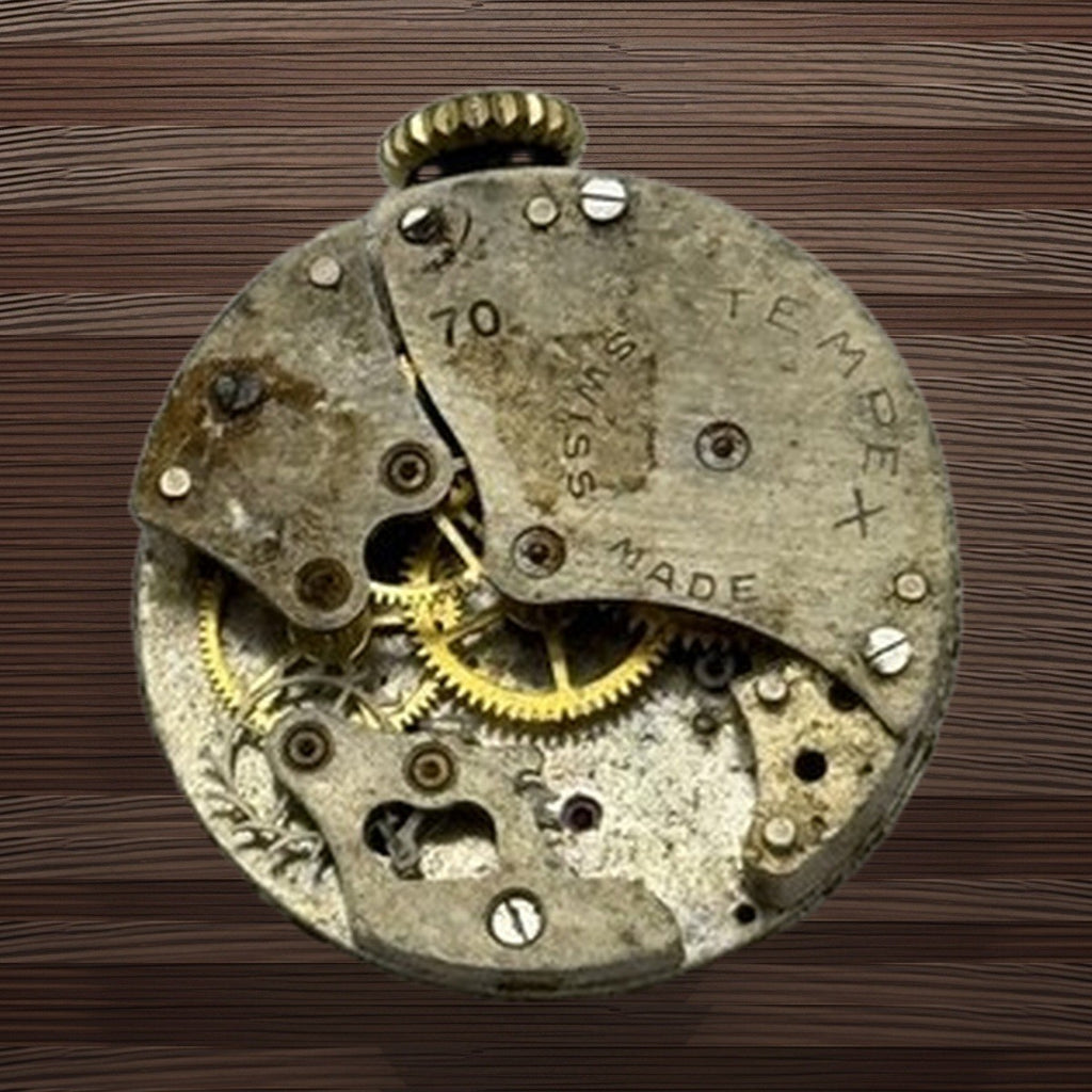 Tempex 70 Watch Movement - Partial - For Parts / Repair - 20mm