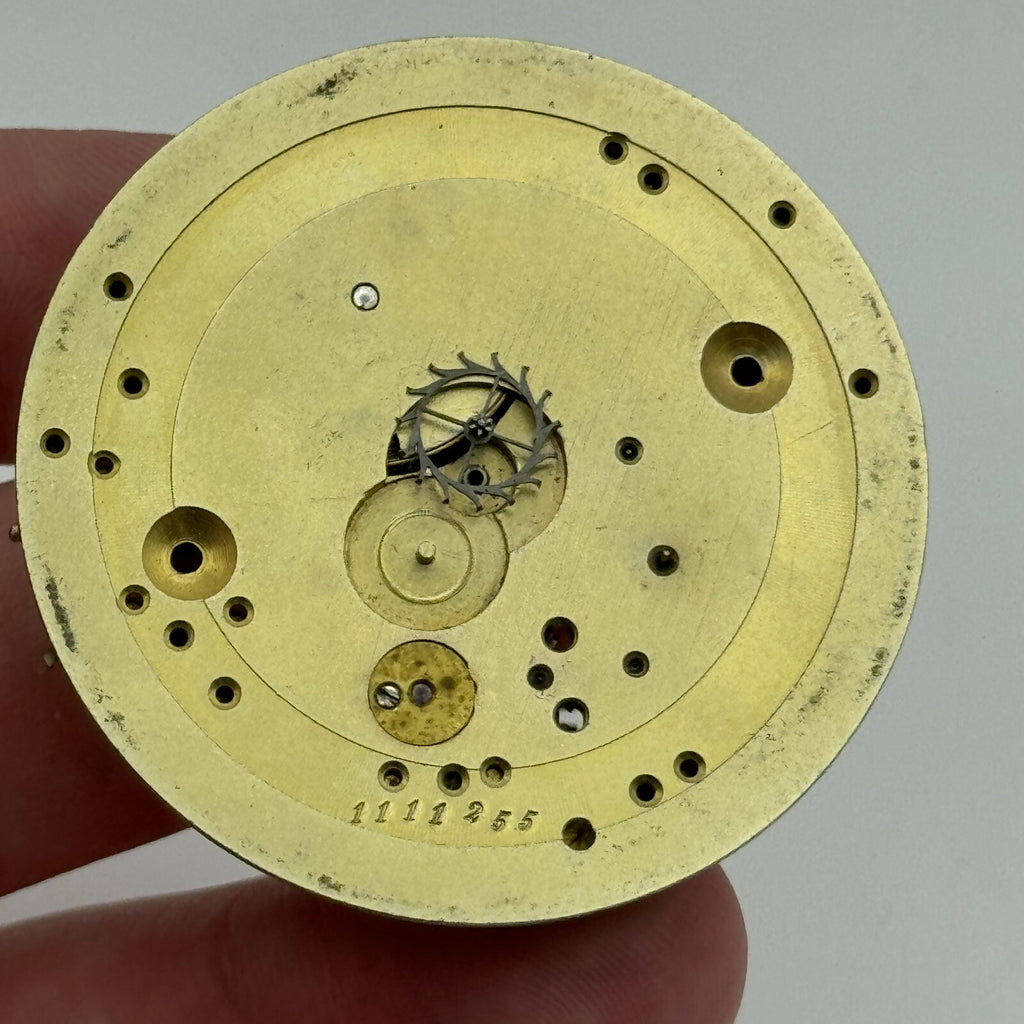 Antique Pocket Watch Movement Key Wound Dimier Freres & Cie D F & C Parts 45.3mm