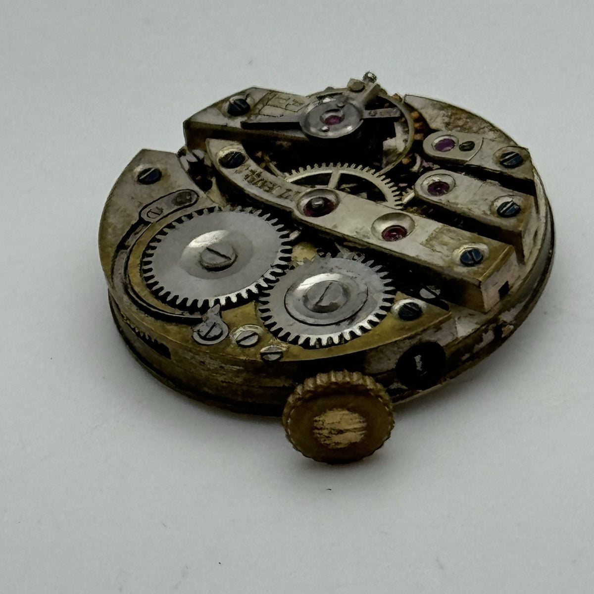 Unidentified High Grade Watch Movement - 17 Jewels - For Parts / Repair - 24.9mm