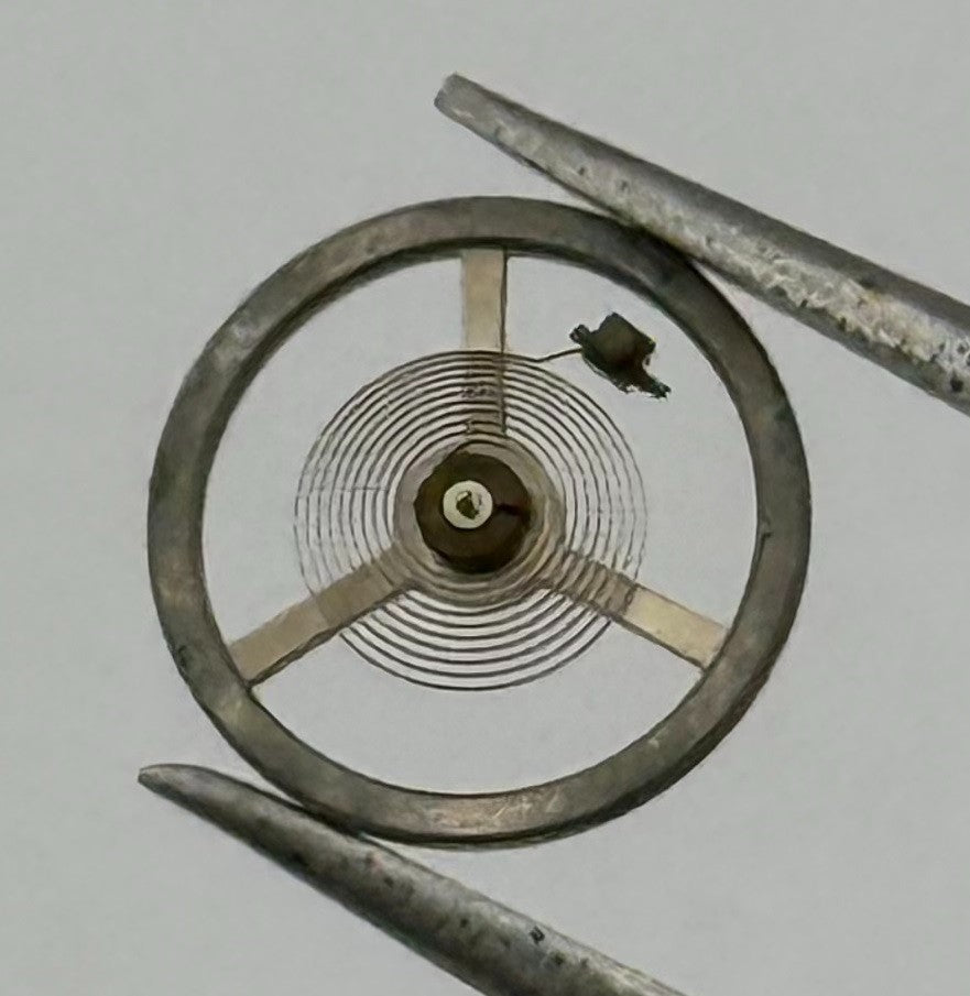 EB 1504 1570 Balance Wheel Complete And Spring 8¾’’’ 4227 Watch Movement Parts