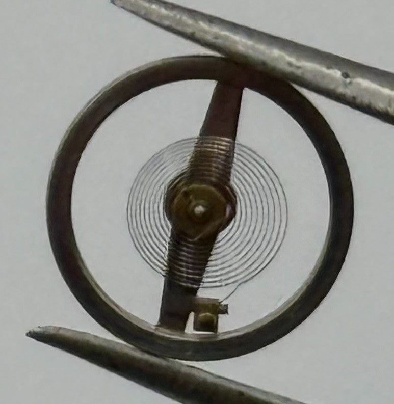 BFG 925 Balance Wheel Complete And Spring 6¾’’’ 4440 Watch Movement Parts NOS