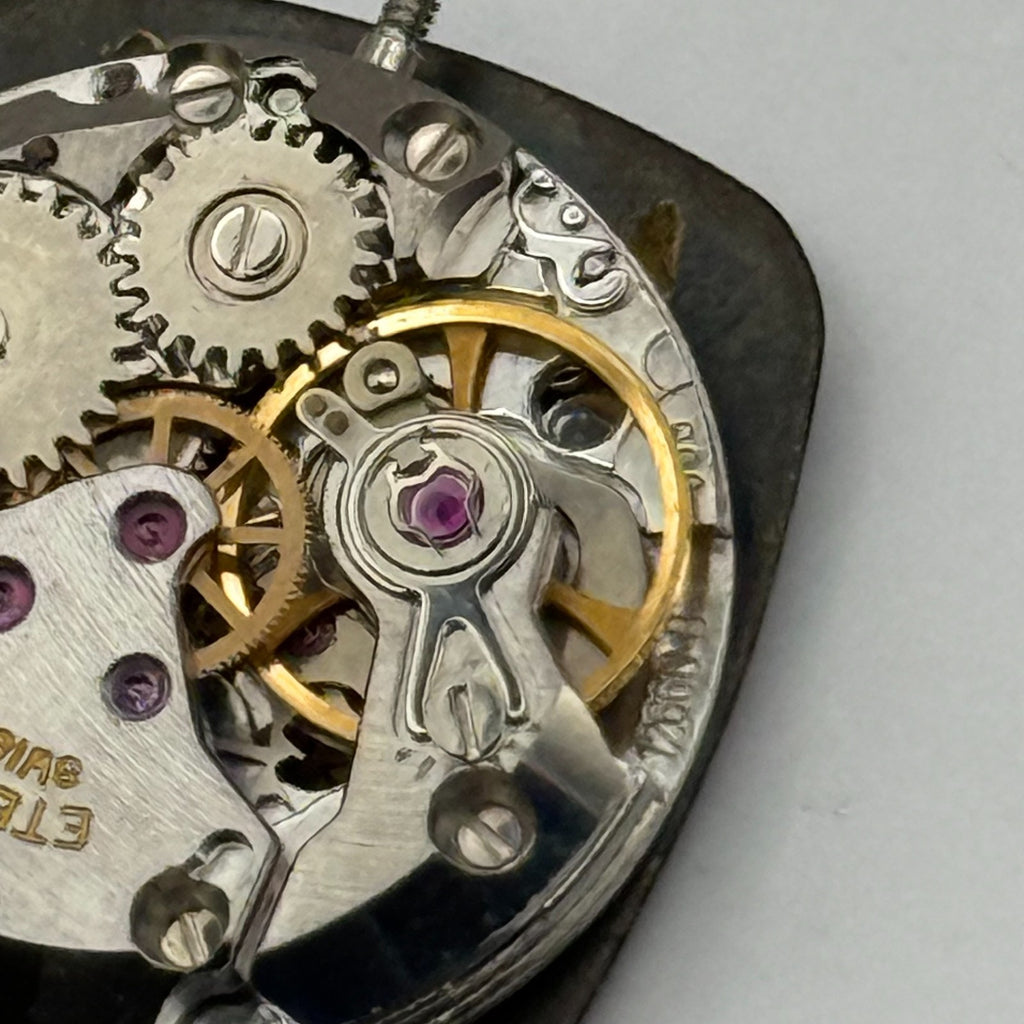 Eterna 12660 B Watch Movement - Ladies - For Parts / Repair - 17.4mm