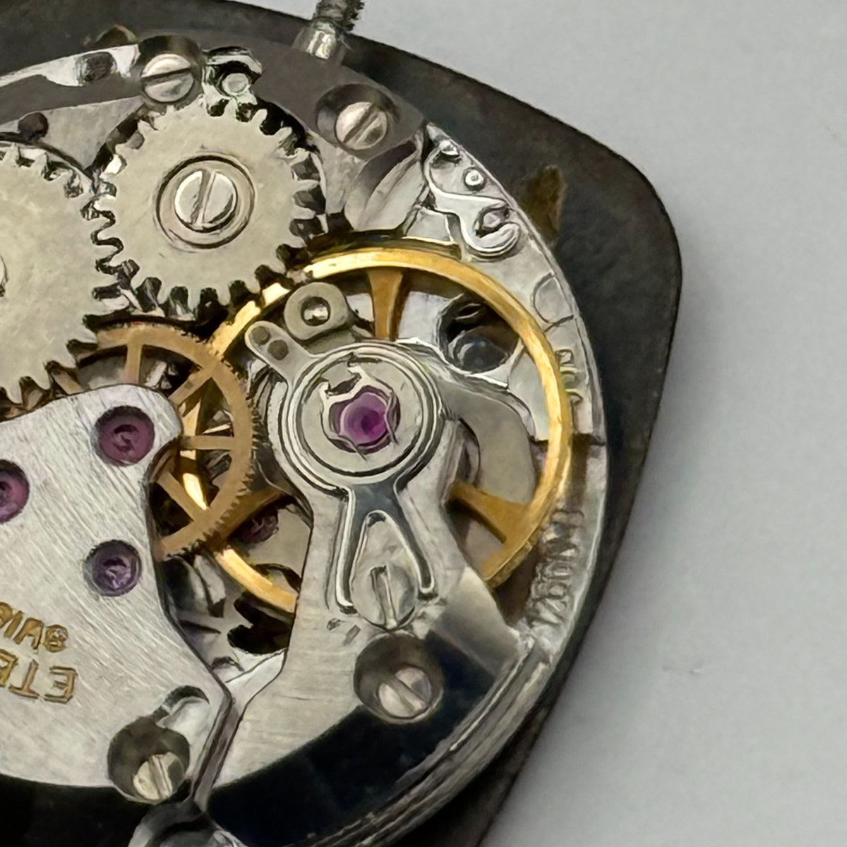 Eterna 12660 B Watch Movement - Ladies - For Parts / Repair - 17.4mm