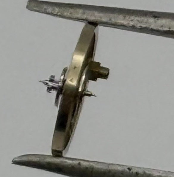 Tissot 2400 2401 Balance Wheel Complete And Spring 6¾’’’ Watch Movement Parts
