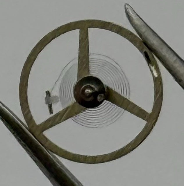AS 1676 1976/3 Balance Wheel Complete And Spring 5½''' 4923 Watch Movement Parts