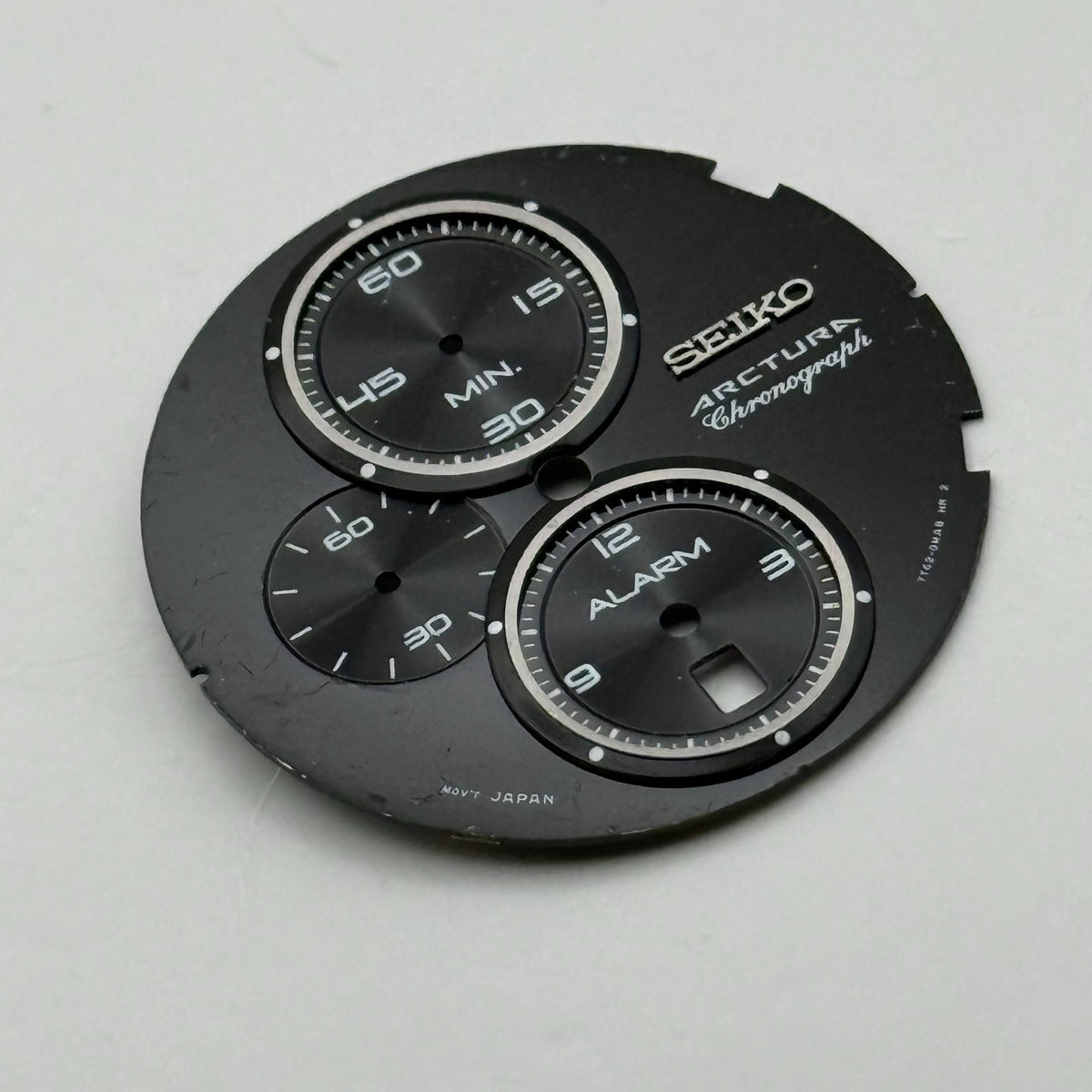 Seiko 7T62-0MA8 Watch Dial Arctura Chronograph Alarm Spare Parts Repair 29.4mm