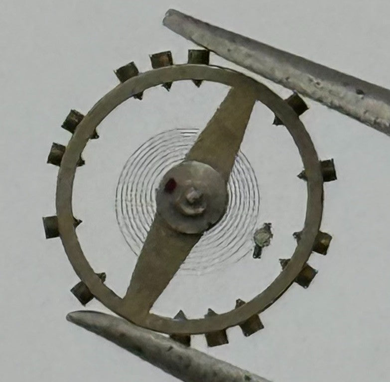 FEF 270 Balance Wheel Complete And Spring 5¼’’’ Renata 173 Watch Movement Parts