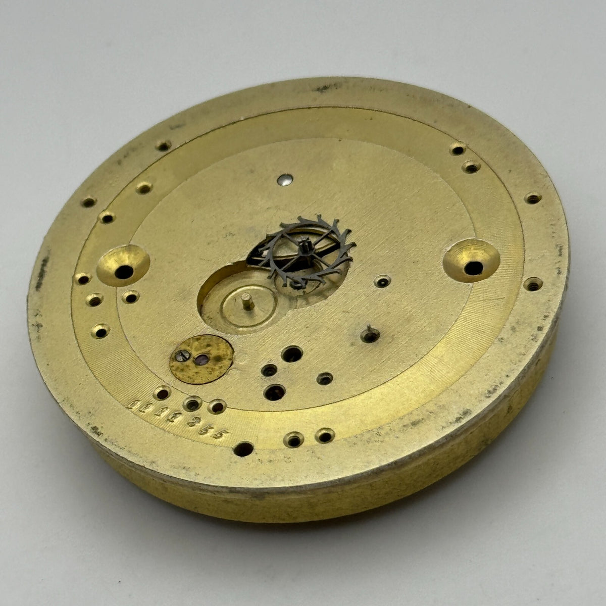 Antique Pocket Watch Movement Key Wound Dimier Freres & Cie D F & C Parts 45.3mm