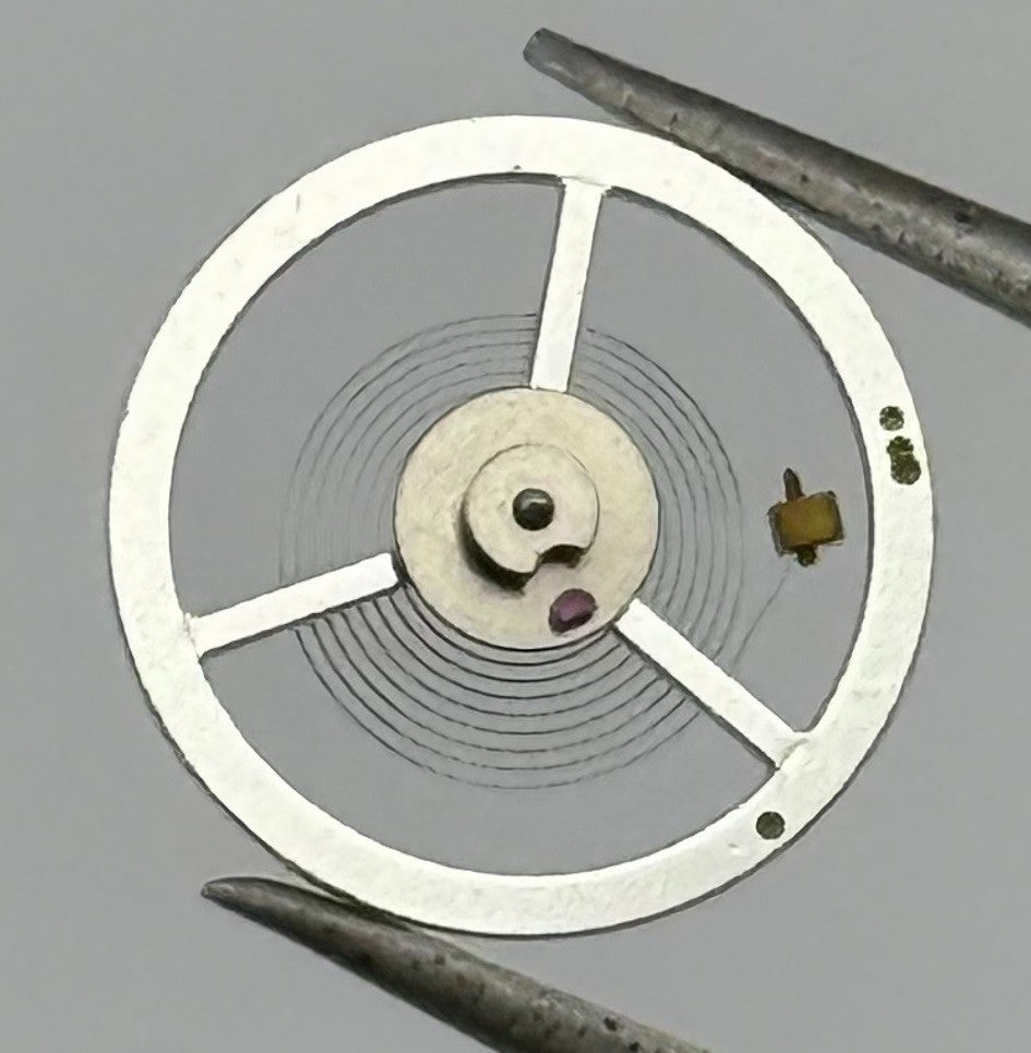 BFG 866 PL Balance Wheel Complete And Spring Renata 65 Watch Movement Parts NOS