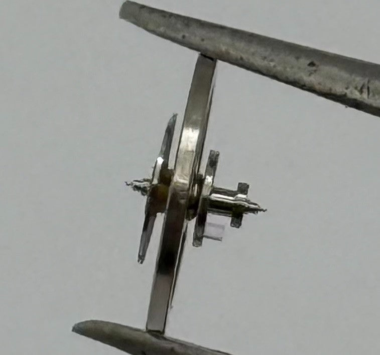 Ebosa 86 Balance Wheel Complete And Spring Renata 1652 Watch Movement Parts