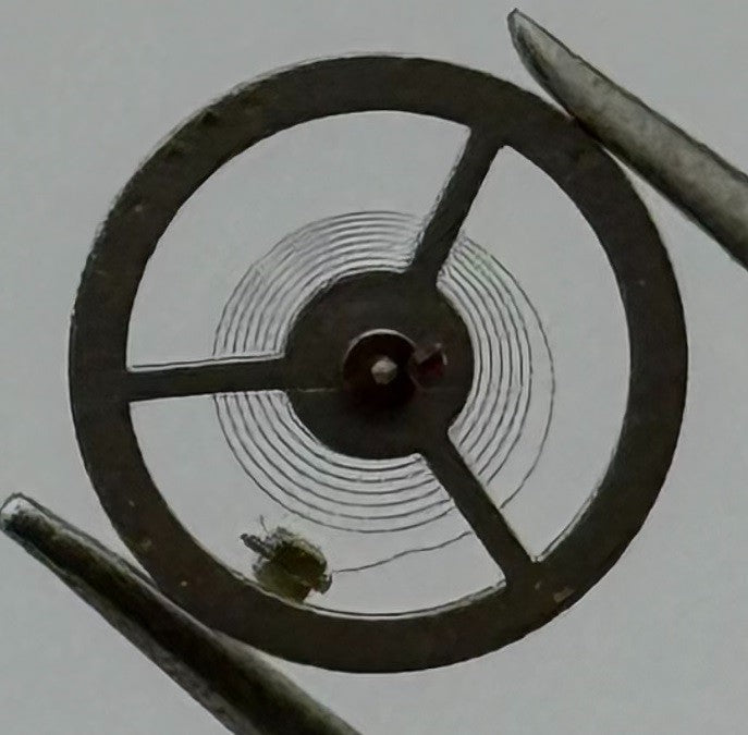 EB 8320 8321 8330 Balance Wheel Complete And Spring 6¾’’’ 1596 Watch Movement