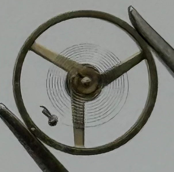 PUW 1075 Balance Wheel Complete And Spring Renata 1684 Watch Movement Parts NOS