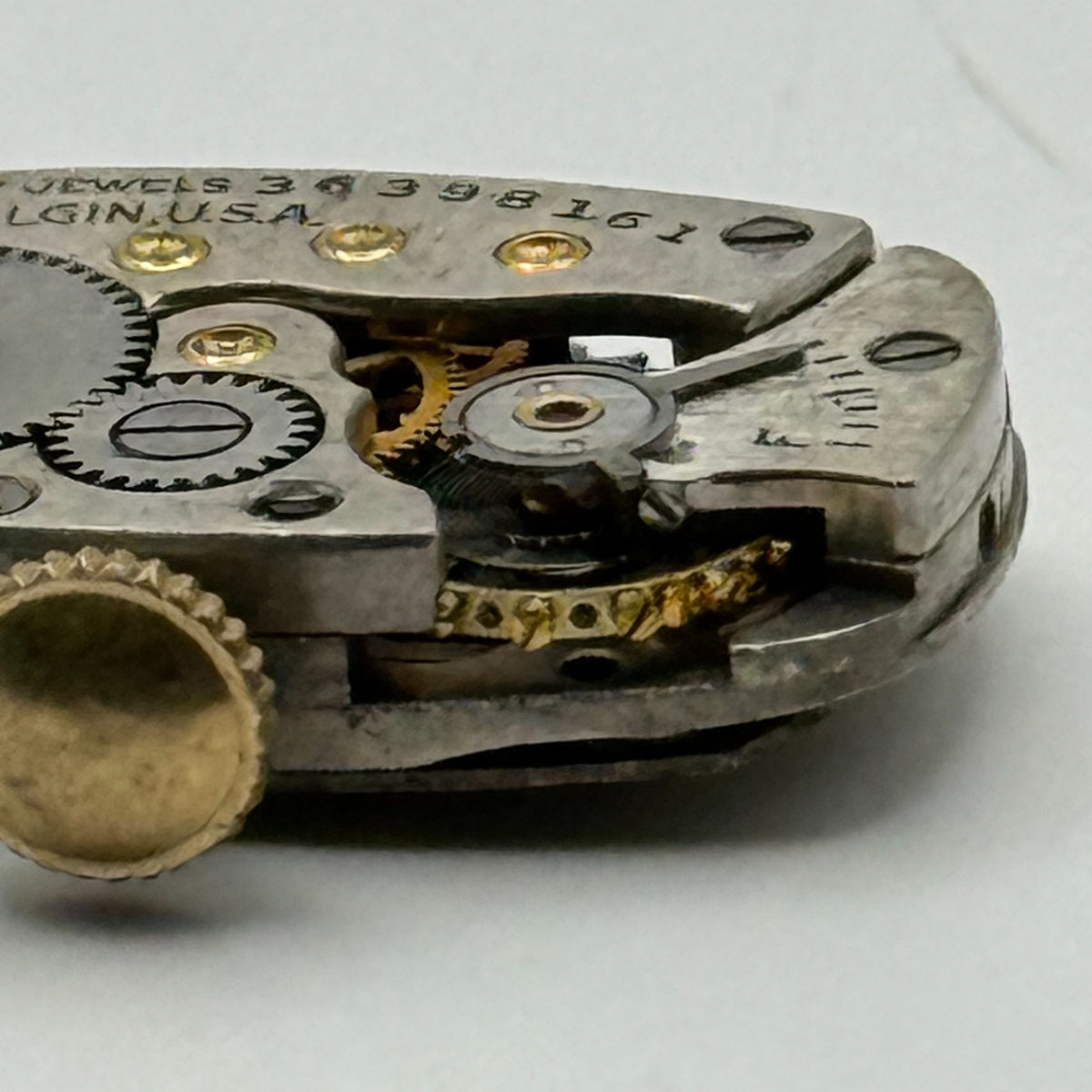 Elgin 529 Watch Movement American Parts Repair