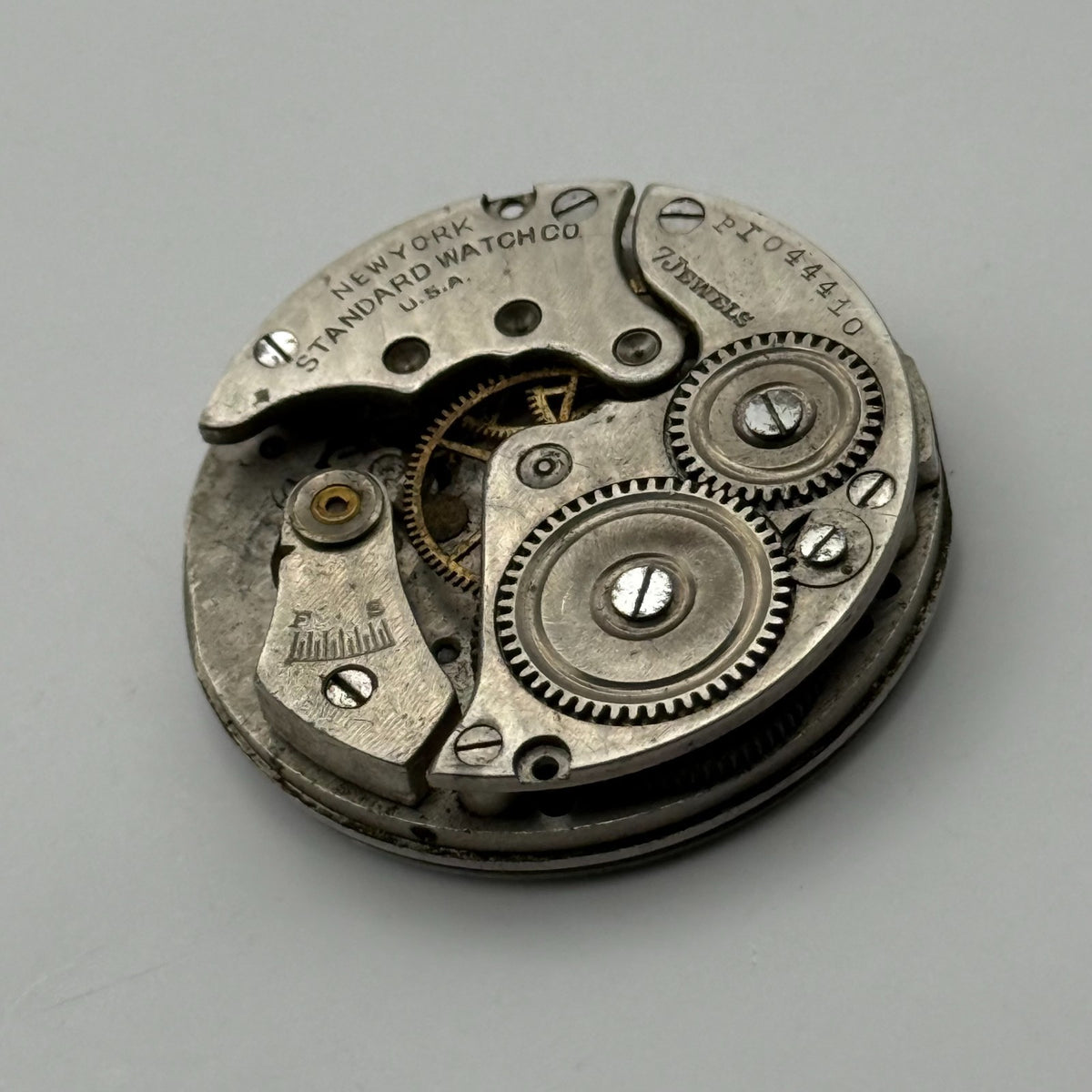 New York Standard Grade 306 Watch Movement Model BI American 0s Parts Repair