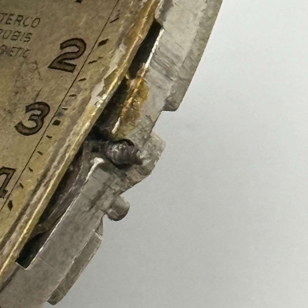 JNTERCO Watch Movement 15 Rubis Antimagnetic Germany Manual Wind Parts 20mm