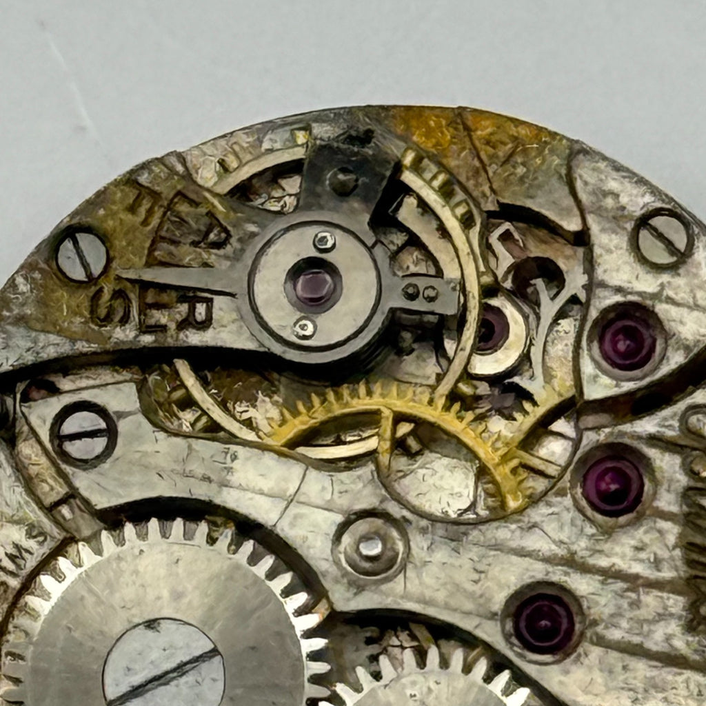Optima Watch Movement 15 Jewels Swiss Subseconds Manual Wind Parts Repair 19.6mm