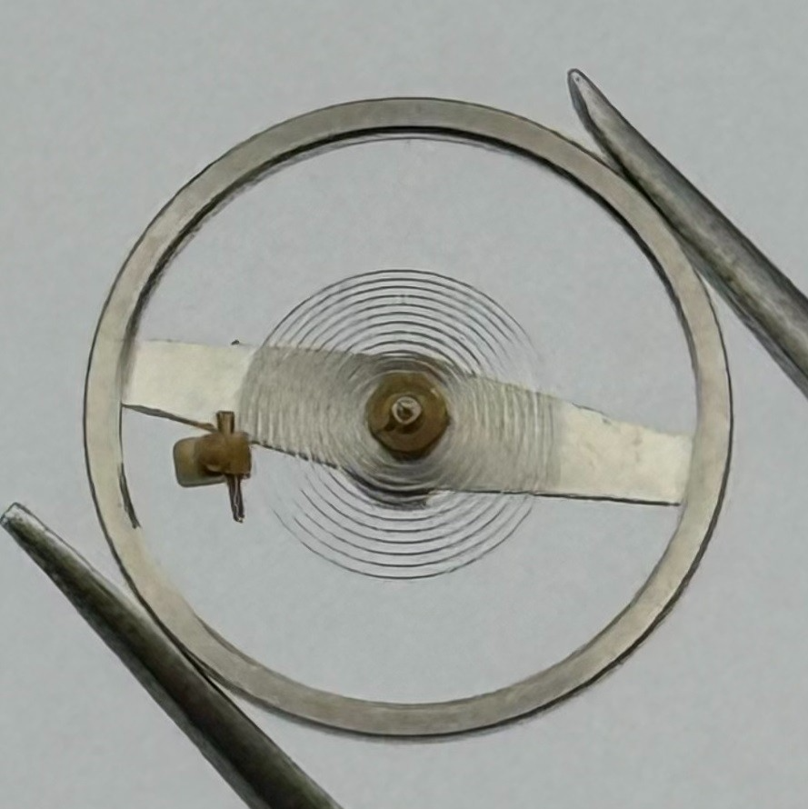 EB 1229 Special SP Balance Wheel Complete And Spring 13''' Watch Movement Parts