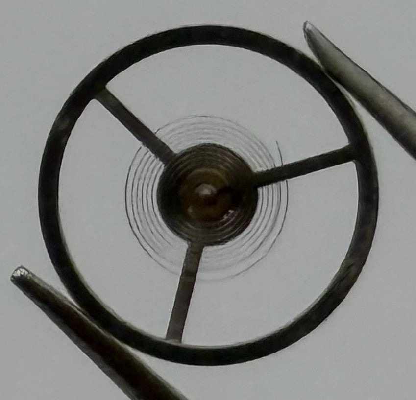 EB 8350 8354 8356 Balance Wheel Complete And Spring 8¾’’’ Watch Movement Parts