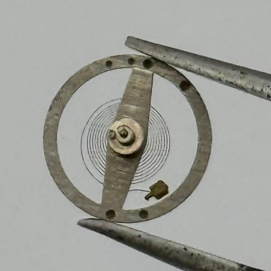 Ora 145 PL Balance Wheel Complete And Spring 5¼’’’ 1281 Watch Movement Parts NOS