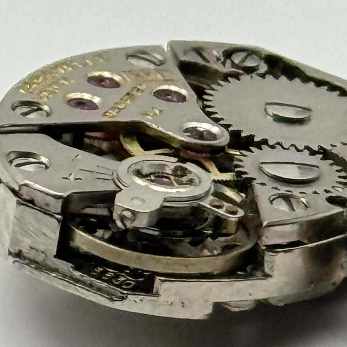 FEF 6630 Watch Movement Caravelle 17 Jewels Swiss Manual Wind Parts Repair 13mm
