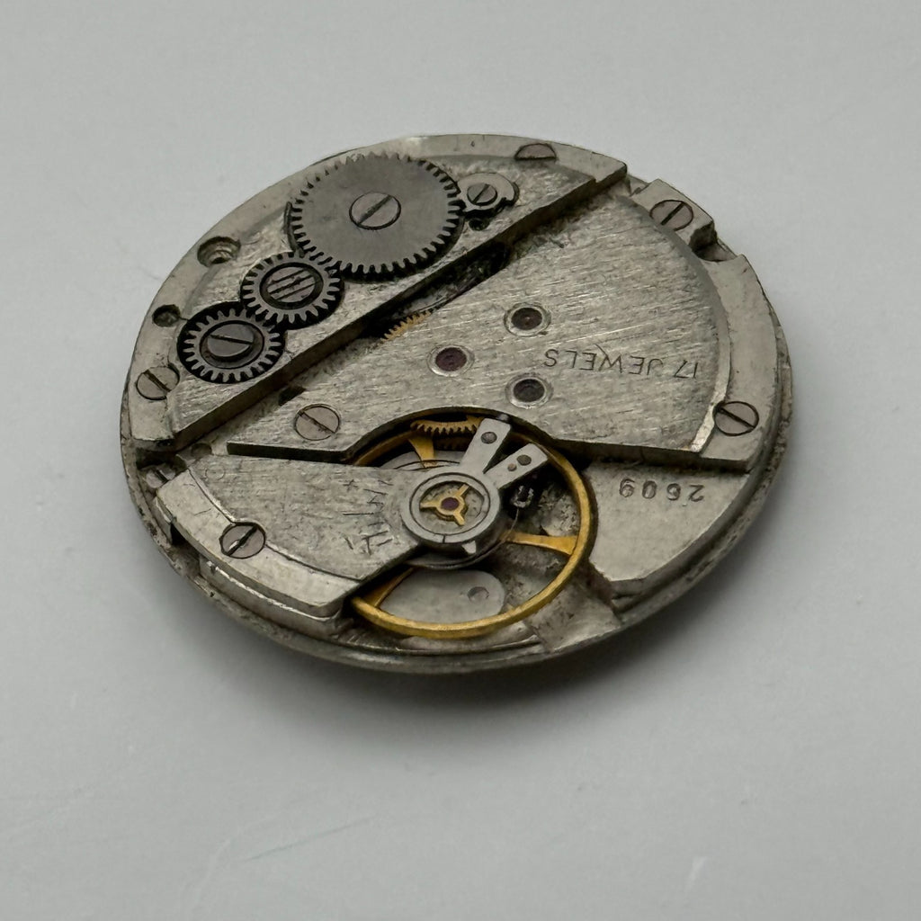 Poljot 2609 Watch Movement Soviet 17 Jewels Manual Wind Parts Repair 26.5mm