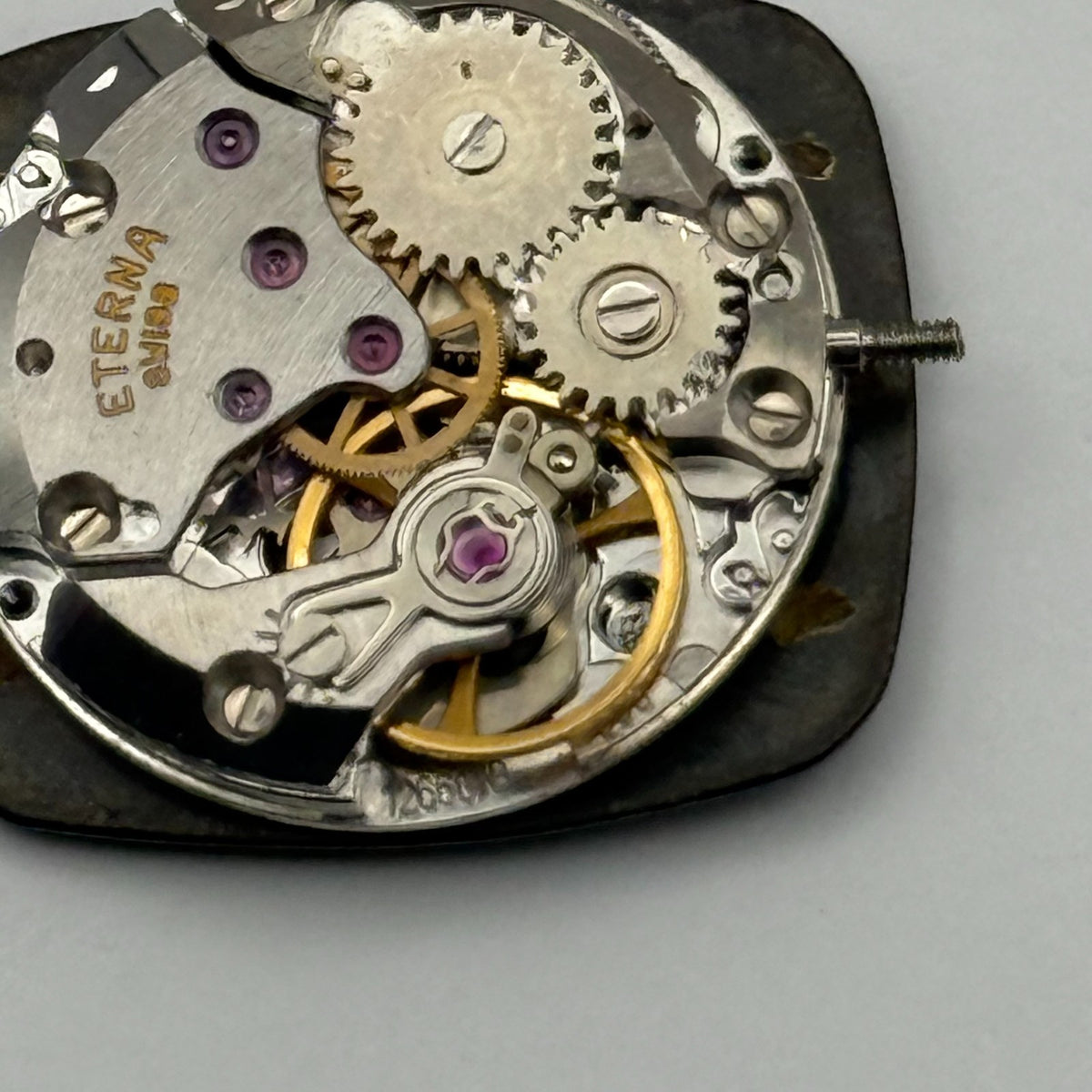 Eterna 12660 B Watch Movement - Ladies - For Parts / Repair - 17.4mm