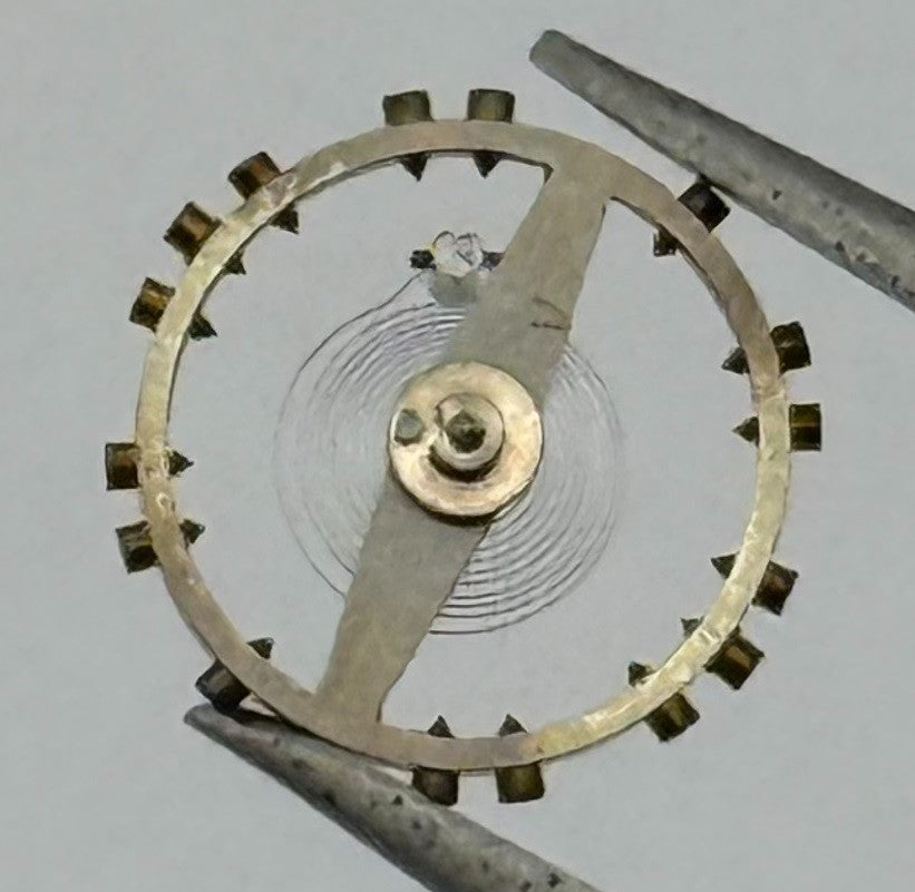 FEF 250 Balance Wheel Complete And Spring 8¾’’’ Renata 172 Watch Movement Parts