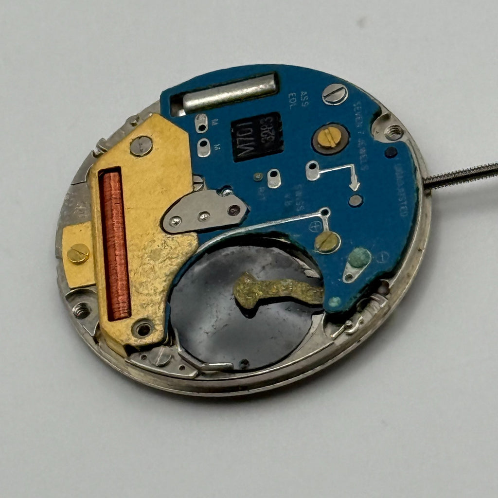 ETA 555.415 Watch Movement Quartz Unadjusted 7 Jewels Swiss Parts Repair 23.9mm
