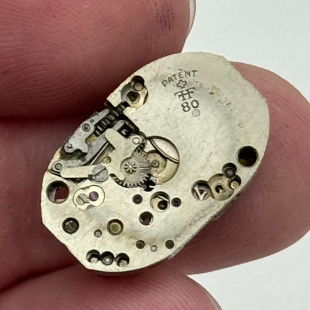 FHF 80 Watch Movement Bravingtons 525 Ladies Manual Wind  Swiss Parts 12.8mm 