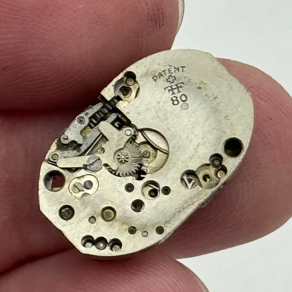 FHF 80 Watch Movement Bravingtons 525 Ladies Manual Wind  Swiss Parts 12.8mm 