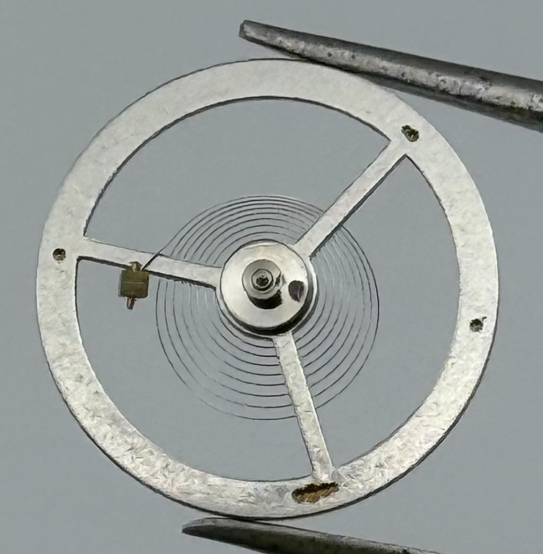 BFG 582 Balance Wheel Complete And Spring 13½’’’ 1782 Watch Movement Parts NOS