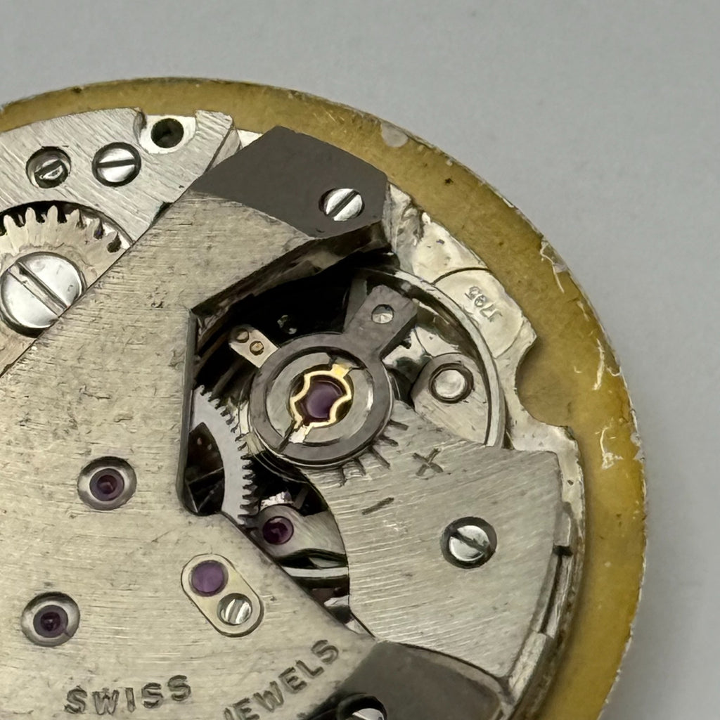 AS 1795 Watch Movement - A. Schild 1795 Rotary - For Parts / Repair - 25.8mm