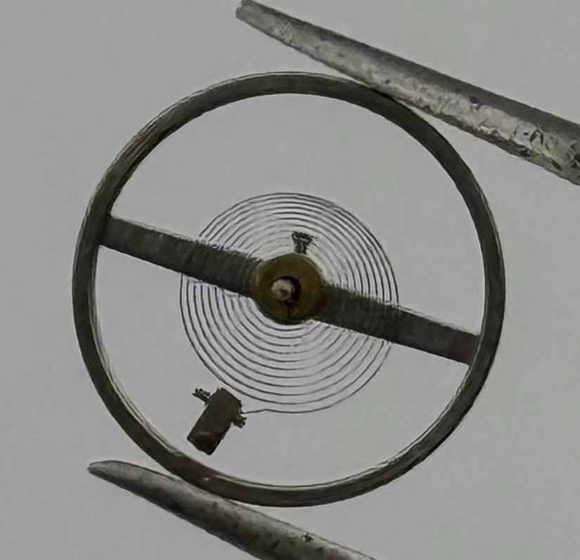 BFG 1582 Balance Wheel Complete And Spring 13½’’’ 5016 Watch Movement Parts NOS