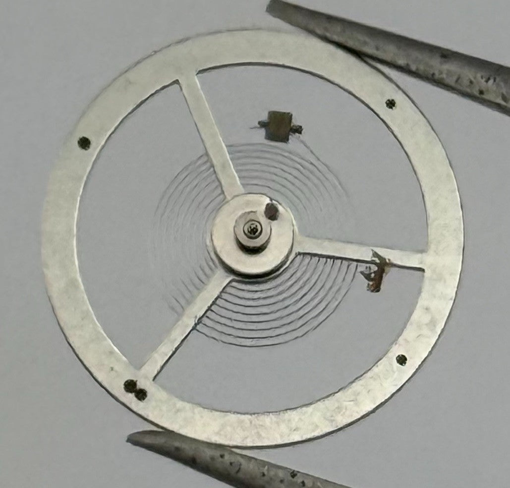 BFG 582 Balance Wheel Complete And Spring 13½’’’ 1782 Watch Movement Parts NOS