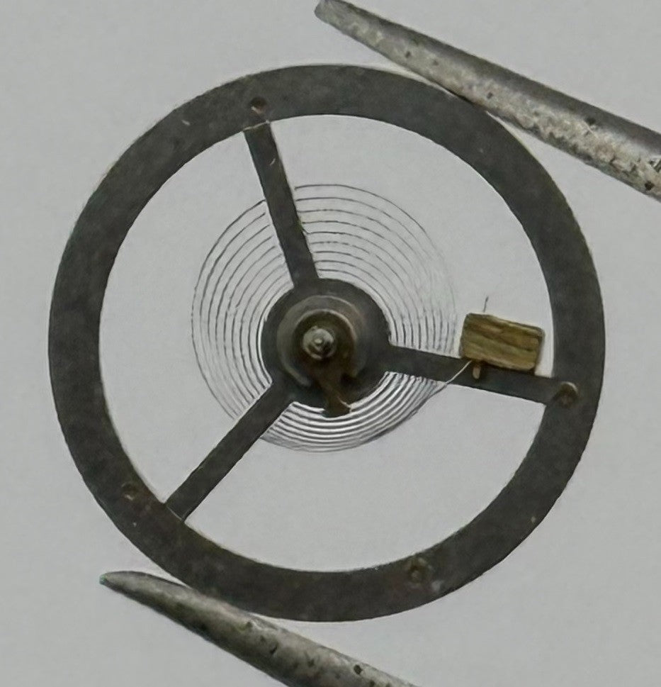Desa 120 Balance Wheel Complete And Spring Renata Watch Movement Parts NOS