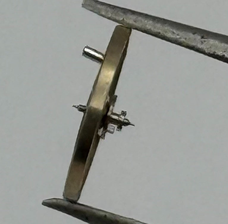 ST 69 Balance Wheel Complete And Spring 6¾’’’ Renata 1155 Watch Movement Parts
