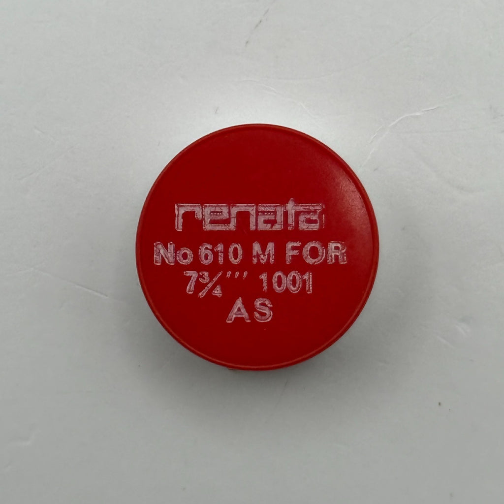 AS 1001 Balance Wheel Complete And Spring 7¾’’’ Renata 610 Watch Movement Parts