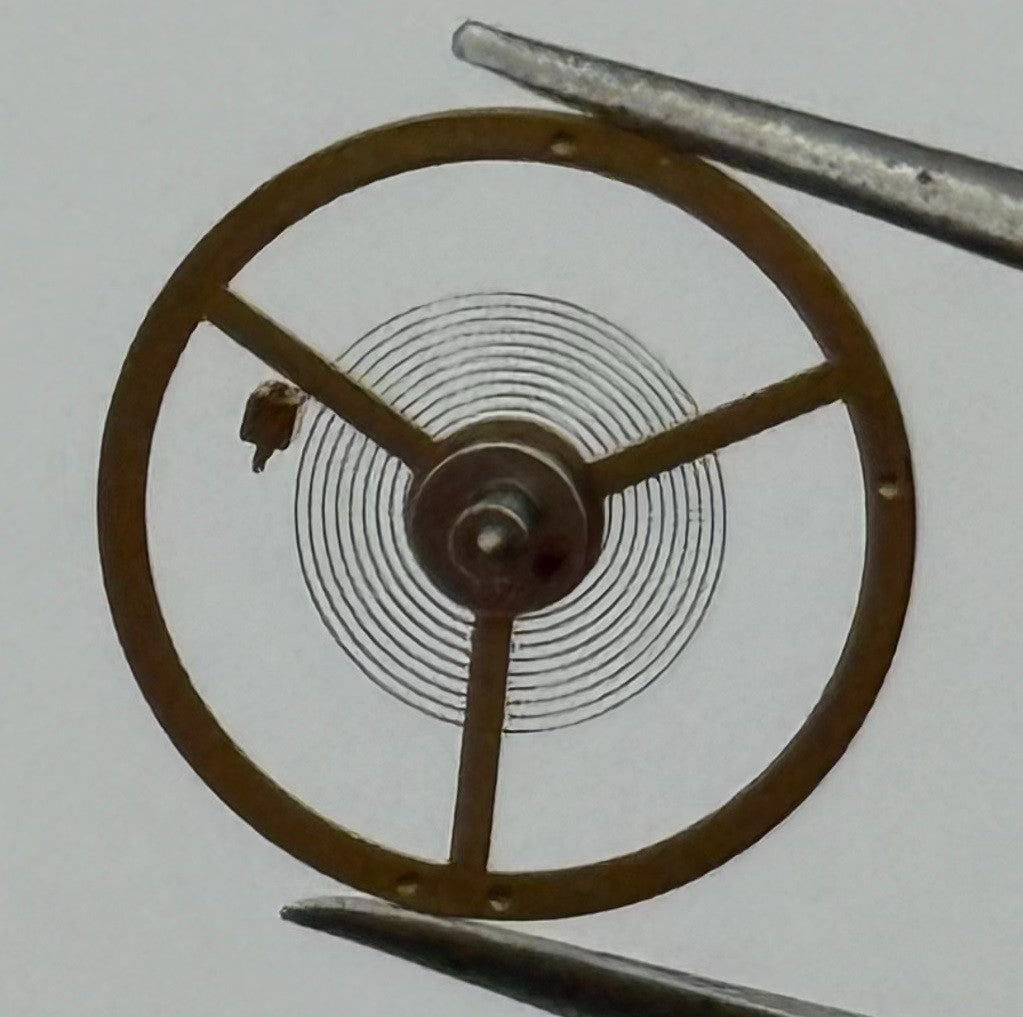 BFG 582/21 Balance Wheel Complete And Spring 13½''' 1841 Watch Movement Parts