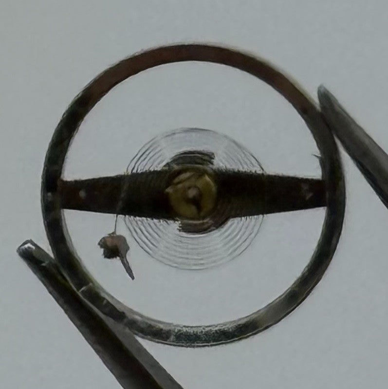 Oris 380 Balance Wheel Complete And Spring 6¾-8’’’ 398 Watch Movement Parts NOS