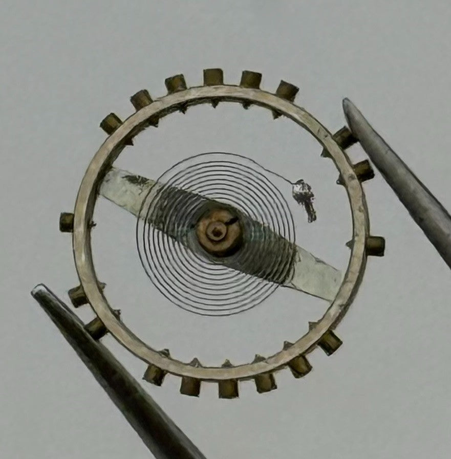 AS 1287 Balance Wheel Complete And Spring 10½’’’ Progress Watch Movement Parts
