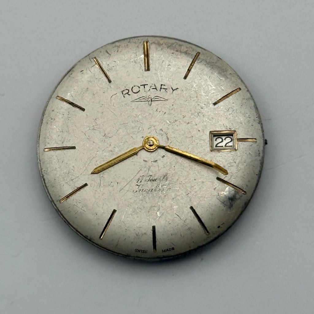 Peseux 336N Watch Movement Rotary 17 Jewels Swiss Manual Wind Parts Repair 26mm