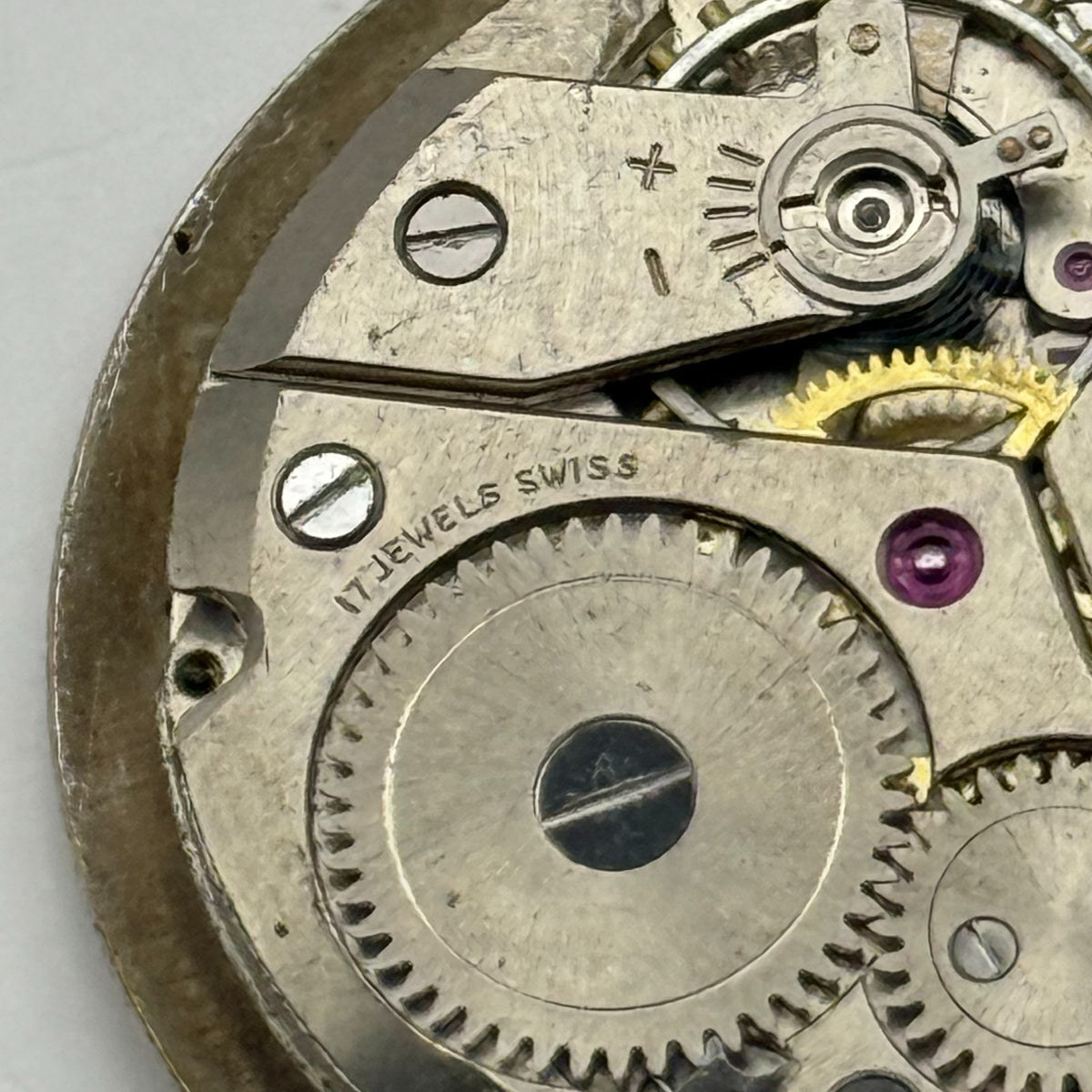 Peseux 336N Watch Movement Rotary 17 Jewels Swiss Manual Wind Parts Repair 26mm