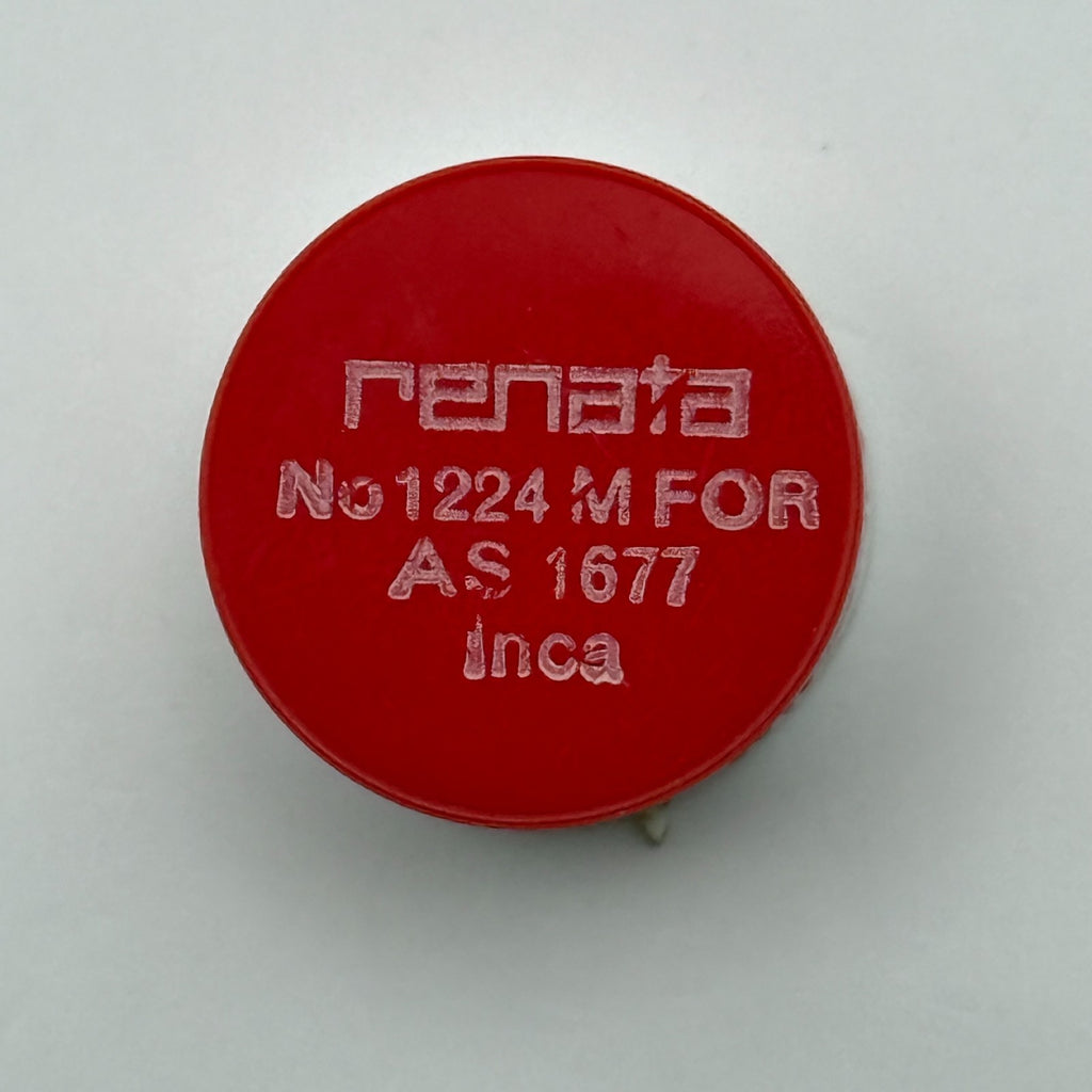 AS 1677 Balance Wheel Complete And Spring Renata 1224 M Watch Movement Parts NOS