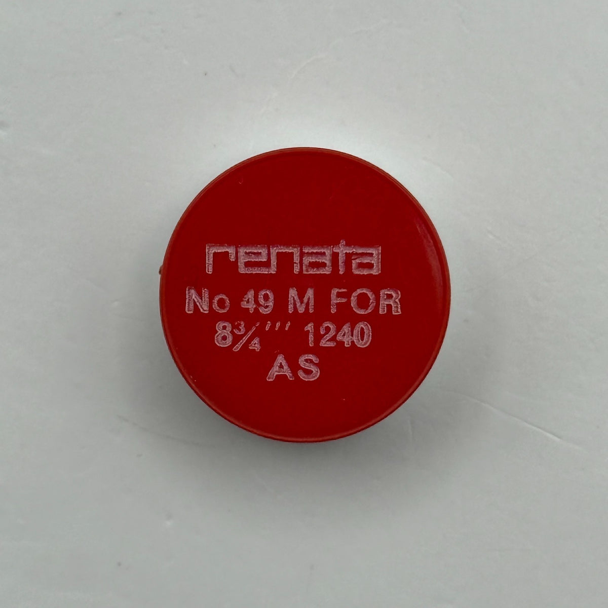 AS 1240 Balance Wheel Complete And Spring 8¾’’’ Renata 49 M Watch Movement Parts